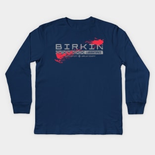 Birkin Laboratories [Grey] Kids Long Sleeve T-Shirt